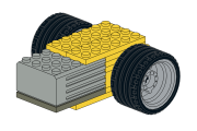 LEGO Bauanleitung Antrieb V1 für Reifen 37