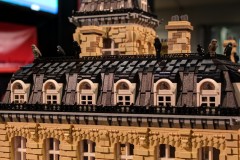 Alfreds Schloss aus LEGO Bausteinen - Detailaufnahme