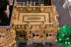Alfreds Schloss aus LEGO Bausteinen - Balkon