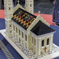 Kathedrale aus LEGO Bausteinen