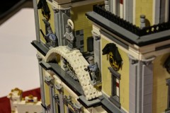 Stiftsbasilika St. Florian aus LEGO Bausteinen - Detailaufnahme