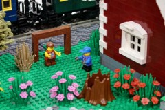Landschaft von Beerly aus LEGO-Bausteinen