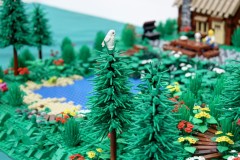 Landschaft von Beerly aus LEGO-Bausteinen