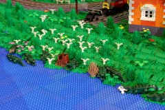 Landschaft von Beerly aus LEGO-Bausteinen - Strand