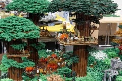 Kampf um Endor aus LEGO Bausteinen - große Version