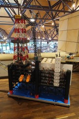 Bohrinsel aus LEGO Bausteinen auf der Bricking Bavaria 2019