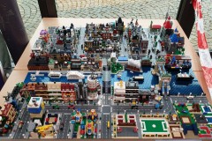 Mikroscale Stadt aus LEGO Bausteinen auf der Bricking Bavaria 2019