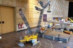 riesiges Technik Modell aus LEGO Bausteinen auf der Bricking Bavaria 2019