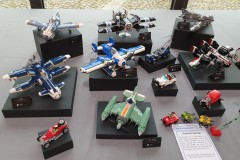 diverse Modelle aus LEGO Bausteinen auf der Bricking Bavaria 2019