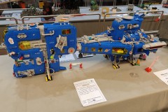 SPACEship aus LEGO Bausteinen auf der Bricking Bavaria 2019