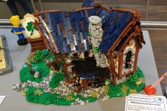 mittelalterliche Schmiede aus LEGO Bausteinen auf der Bricking Bavaria 2019