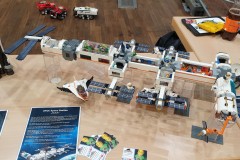 A.S.S. (Afol Space Station) aus LEGO Bausteinen auf der Bricking Bavaria 2019