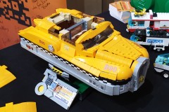 Space Cab aus dem Film Das 5. Element aus LEGO Bausteinen auf der Bricking Bavaria 2019