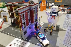 Szene aus dem Film Gostbusters aus LEGO Bausteinen auf der Bricking Bavaria 2019