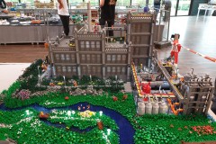 Chemiefabrik aus LEGO Bausteinen auf der Bricking Bavaria 2019