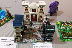 Harry Potter Winkelgasse aus LEGO Bausteinen auf der Bricking Bavaria 2019