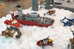 Cloud City aus LEGO Bausteinen auf der Bricking Bavaria 2019