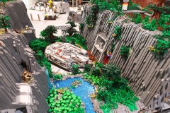 Star Wars Diorama aus LEGO Bausteinen auf der Bricking Bavaria 2019