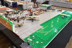Flughafen aus LEGO Bausteinen auf der Bricking Bavaria 2019
