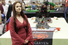 Die Burg Dragonstone aus der Serie Game Of Thrones aus LEGO Bausteinen