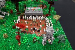 Die Schlacht um Endor aus LEGO-Bausteinen