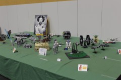 viele Star Wars Modelle aus LEGO-Bausteinen