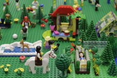 Märchenpark aus LEGO-Bausteinen