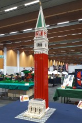 Campanile am Markusdom aus LEGO-Bausteinen