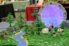 das Stargate aus LEGO-Bausteinen