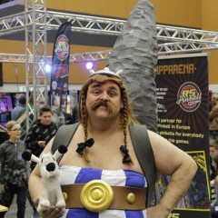 Cosplayer Obelix