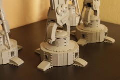 Star Wars AT-AT aus LEGO-Bausteinen - Detailaufnahme