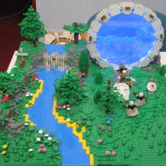 LEGO Stargate - ein Modul bei Tageslicht