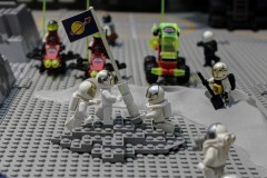 Moonbase aus LEGO Bausteinen