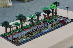 Szene aus The Walking Dead aus LEGO Bausteinen - Überblick