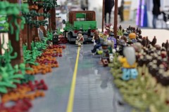 Szene aus The Walking Dead aus LEGO Bausteinen - Detailaufnahme