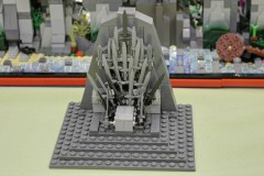 Die Burg Dragonstone aus der Serie Game Of Thrones aus LEGO Bausteinen