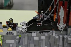 Die Burg Dragonstone aus der Serie Game Of Thrones aus LEGO Bausteinen