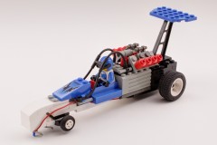 LEGO 6714 Speed Dragster modifiziert für LEGO meets Carrera
