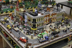 Stadt aus LEGO Bausteinen - Überblick
