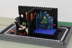 Minidiorama aus LEGO Bausteinen