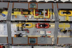 Fabrikshalle aus LEGO Bausteinen