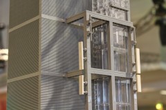 Klangturm St. Pölten aus LEGO Bausteinen - Detailaufnahme