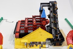 Kugelbahn und GBC-Modul aus LEGO Bausteinen
