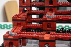 Kugelbahn und GBC-Modul aus LEGO Bausteinen