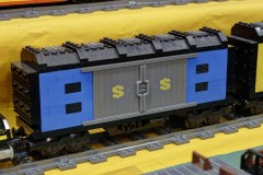 Güterwagon aus LEGO Bausteinen