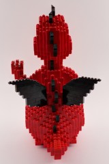 LEGO Drache in rot