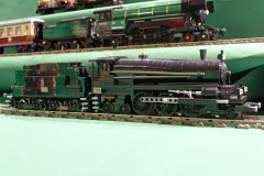 Dampflokomotive kkStB 310 (k.k. österreichischen Staatsbahnen) aus LEGO Bausteinen
