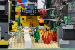 Unterwasserwelt aus LEGO Bausteinen