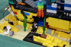 Unterwasserwelt aus LEGO Bausteinen