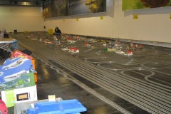 LEGO Weltrekordversuch nur mit 9 V Schienen